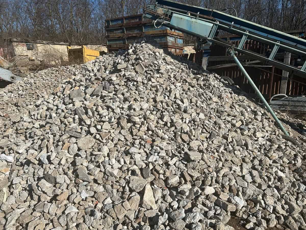 Darált beton